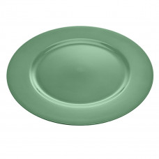 SOTTOPIATTO LISCIO VERDE CM.33 (24pz)